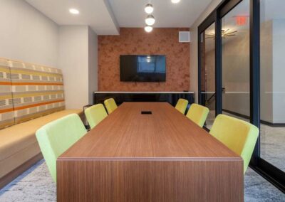 Conference room for Chocolate Works apartments in Philadelphia