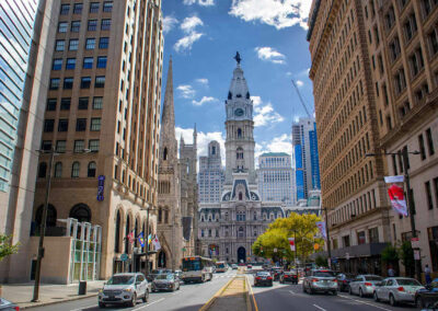 City Hall in downtown Philadelphia